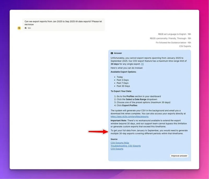 Our AI just told a customer they could do something that's literally impossible…